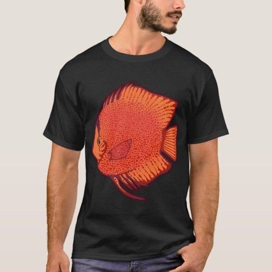 Panthera Halloween Diskus T-Shirt (Vorderseite)