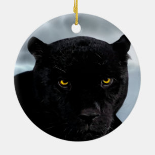 Panthera Keramikornament