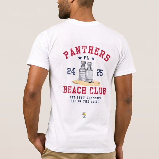 Panthers Beach Club T-Shirt (Rückseite)