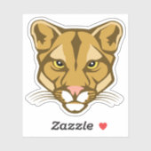 Panthers Custom-Cut Vinyl Sticker (Blatt)