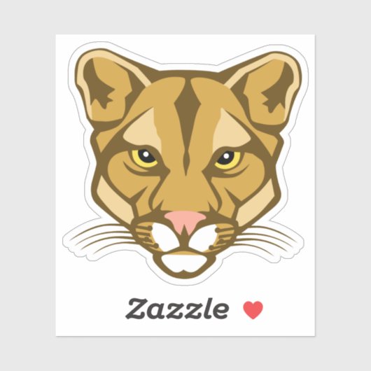 Panthers Custom-Cut Vinyl Sticker (Blatt)