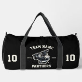 Panthers "Customizable" Baseball Duffle Bag (Vorderseite)