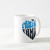 Panthers Family Fan-Geschenk Kaffeetasse (VorderseiteRechts)