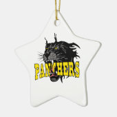 PANTHERS MASCOT KERAMIKORNAMENT (Links)