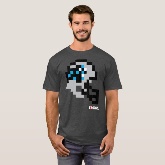 Panthers Tecmo Bowl Helmet T - Shirt (Vorne ganz)