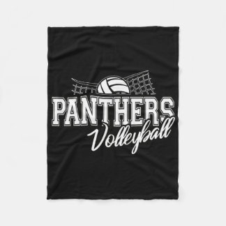 Panthers Volleyll Ck Zurück zur Schulspirit Fleecedecke