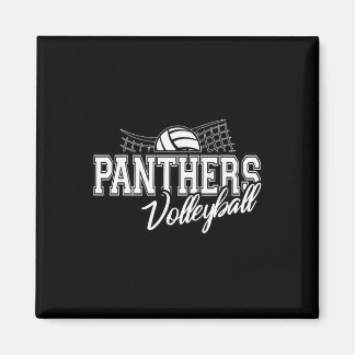 Panthers Volleyll Zurück zur Schulspirit Magnet