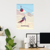 Panticosa Spanien Skigebiet Poster (Heimbüro)