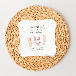 Panties & Palomas Brautparty Bachelorette Serviette