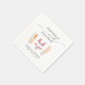 Panties & Palomas Brautparty Bachelorette Serviette (Ecke)