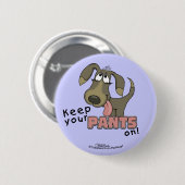 Panting Dog Behalten Pants on Button (Vorne & Hinten)