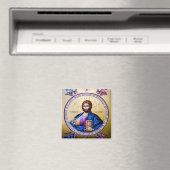 Pantokator Jesus Christus Engel Orthodoxe Symbol Magnet (In Situ (Geschirrspüler))