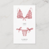 Pantoletten und Palomas-Fingerabdrücke Visitenkarte (Vorderseite)