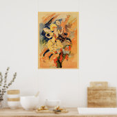 Pantomime Comedy 1891 von Jules Chéret Poster (Küche)