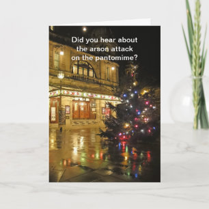 Pantomime Feiertagskarte