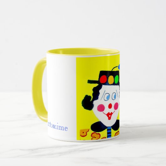 Pantomime-Freifrau Mug Tasse (Vorderseite Links)