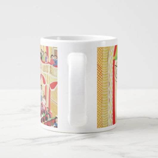 Pantomime Jumbo-Tasse (Rückseite)