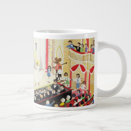 Pantomime Jumbo-Tasse (Rechts)