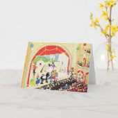 Pantomime Karte (Gelbe Blume)