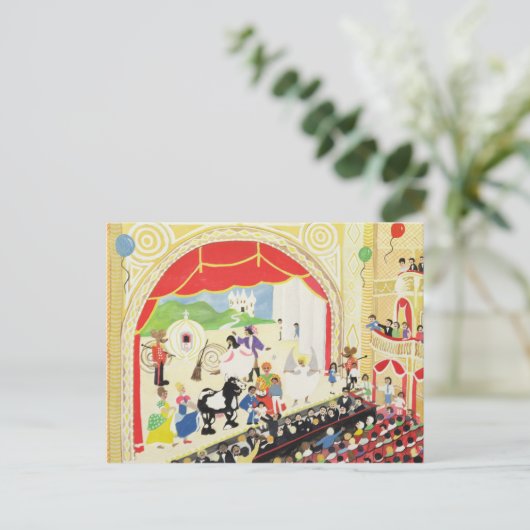 Pantomime Postkarte (Stehend Vorderseite)