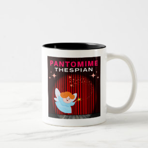Pantomime Thespian - Fairy Godmutter Zweifarbige Tasse