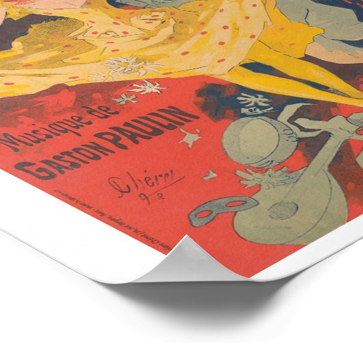 Pantomimes Lumineuses Poster (Ecke)