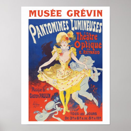 Pantomimes Lumineuses Poster (Vorne)