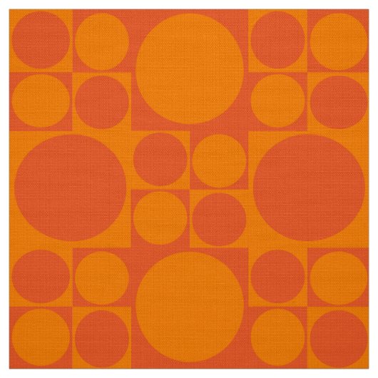 panton inspiriertes orange Gewebe Stoff (Muster)