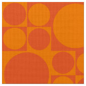 panton inspiriertes orange Gewebe Stoff (Nahaufnahme)