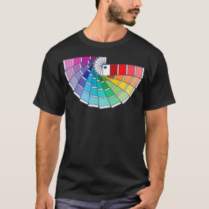 Pantone Color Chip - Bücher T-Shirt
