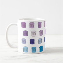Pantone Panettone-Tasse - blau/lila