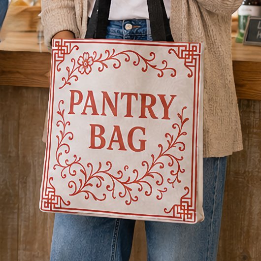 "PANTRY BAG" - CHINOISERIE-TASCHE TASCHE