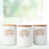 Pantry labels, Customization options available Lebensmitteletikett