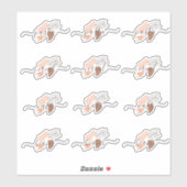 Pantry Organisation Bio Formen Script Sticker (Blatt)