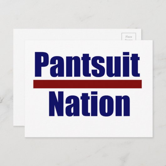 Pantsuit Nation Postkarten (Vorne/Hinten)