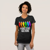 Pantsuit Nation Rainbow Women T-Shirt (Vorne ganz)