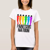 Pantsuit Nation Rainbow Women T-Shirt (Vorderseite)