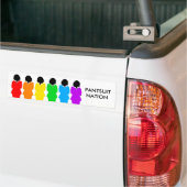 Pantsuit-Nations-Regenbogen-Frauen Autoaufkleber (Auf Lkw)