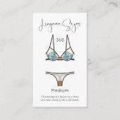 Panty Game Modern Brautparty Einschließkarte Begleitkarte (Vorderseite)