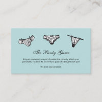 Panty Game Panels Bitte Karte einfügen