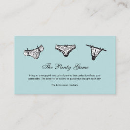 Panty Game Panels Bitte Karte einfügen