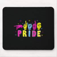 Panual ASL Stolz Pan Regenbogen Gebärdensprache Ge