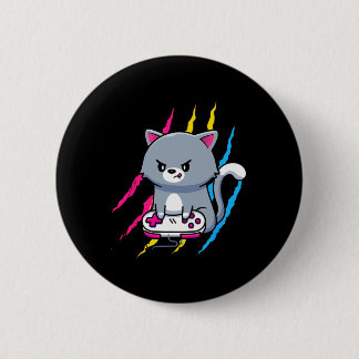 Panual Gaymer Geek Pride Lgbt Video Game Lover Gif Button