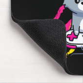 Panual Gaymer Geek Pride Lgbt Video Game Lover Gif Mousepad (Ecke)