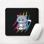 Panual Gaymer Geek Pride Lgbt Video Game Lover Gif Mousepad (Mit Mouse)