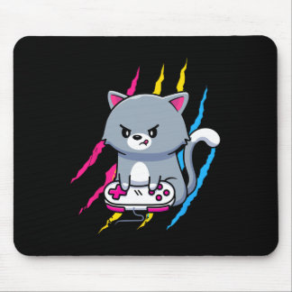 Panual Gaymer Geek Pride Lgbt Video Game Lover Gif Mousepad