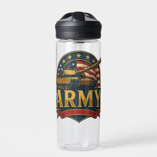 Panzer der Armee Trinkflasche (Vorderseite)