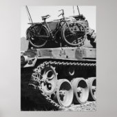 Panzer Fahrrad Poster (Vorne)
