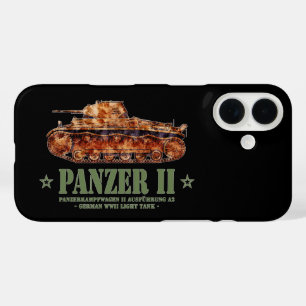 Panzer II A2 Weltkrieg Zweiter deutscher Leuchttur iPhone 16 Hülle
