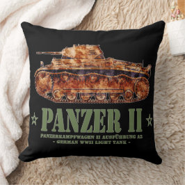 Panzer II A2 Weltkrieg Zweiter deutscher Leuchttur Kissen
